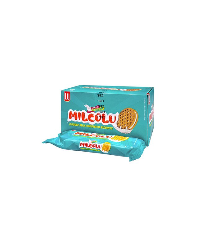 Milcolu LU Milco LU Milk Sandwich Biscuits, 10 Snack Packs - Image 1