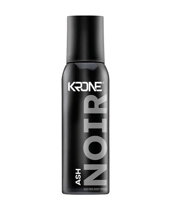 Image-49 Krone Noir Ash Gas Free Body Spray 120ml - Image 1