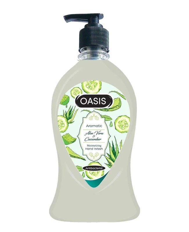 Oasis-Liquid-Hand-Wash-Aloe-Vera-&-Cucumber-500ml Oasis Liquid Hand Wash Aloe Vera & Cucumber 500ml - Image 1